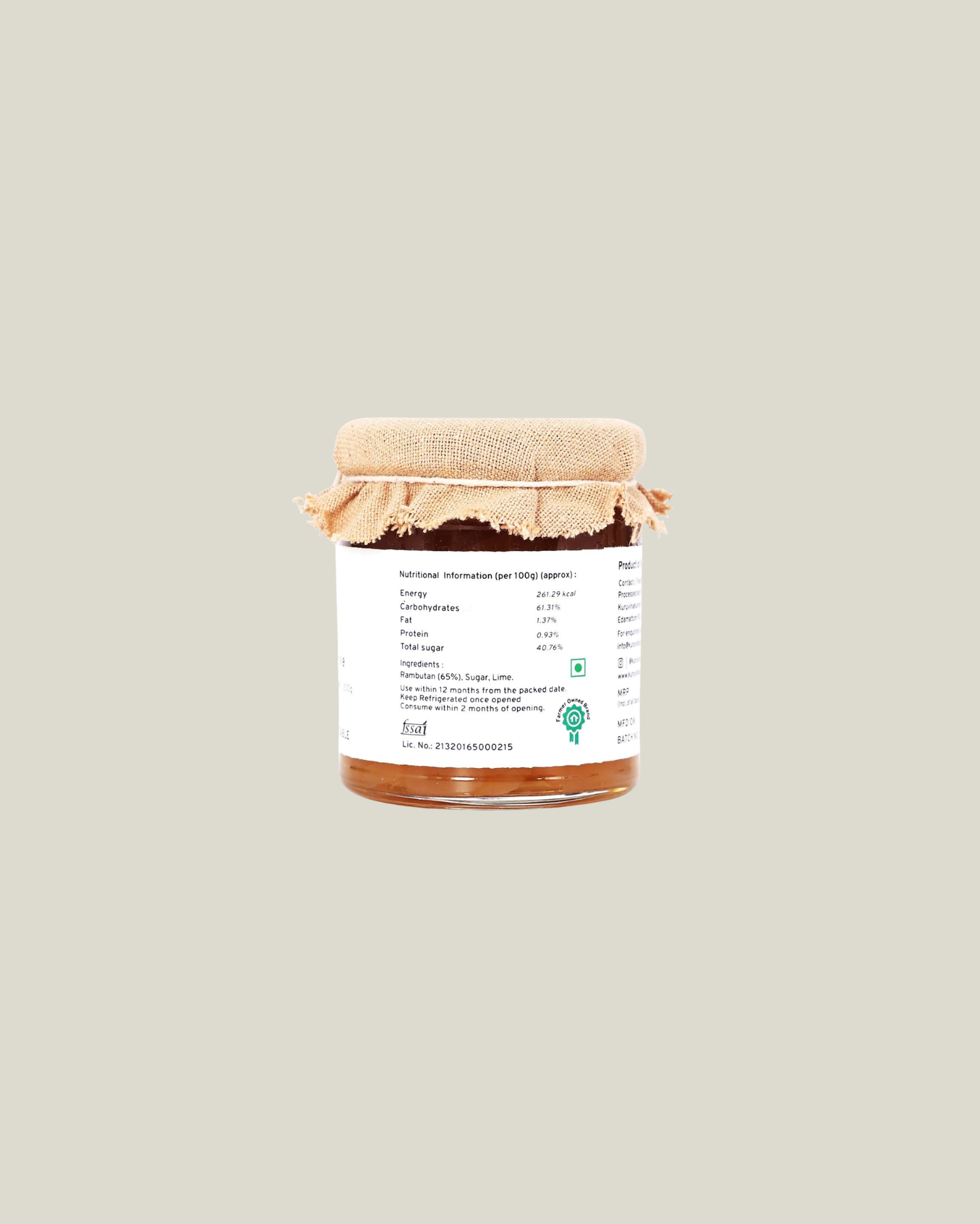 Rambutan Preserve