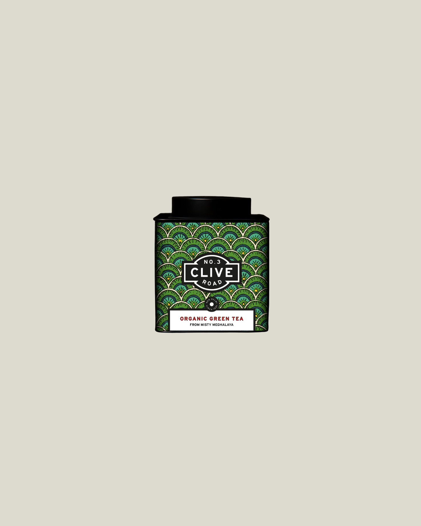 Organic Green Tea Tin