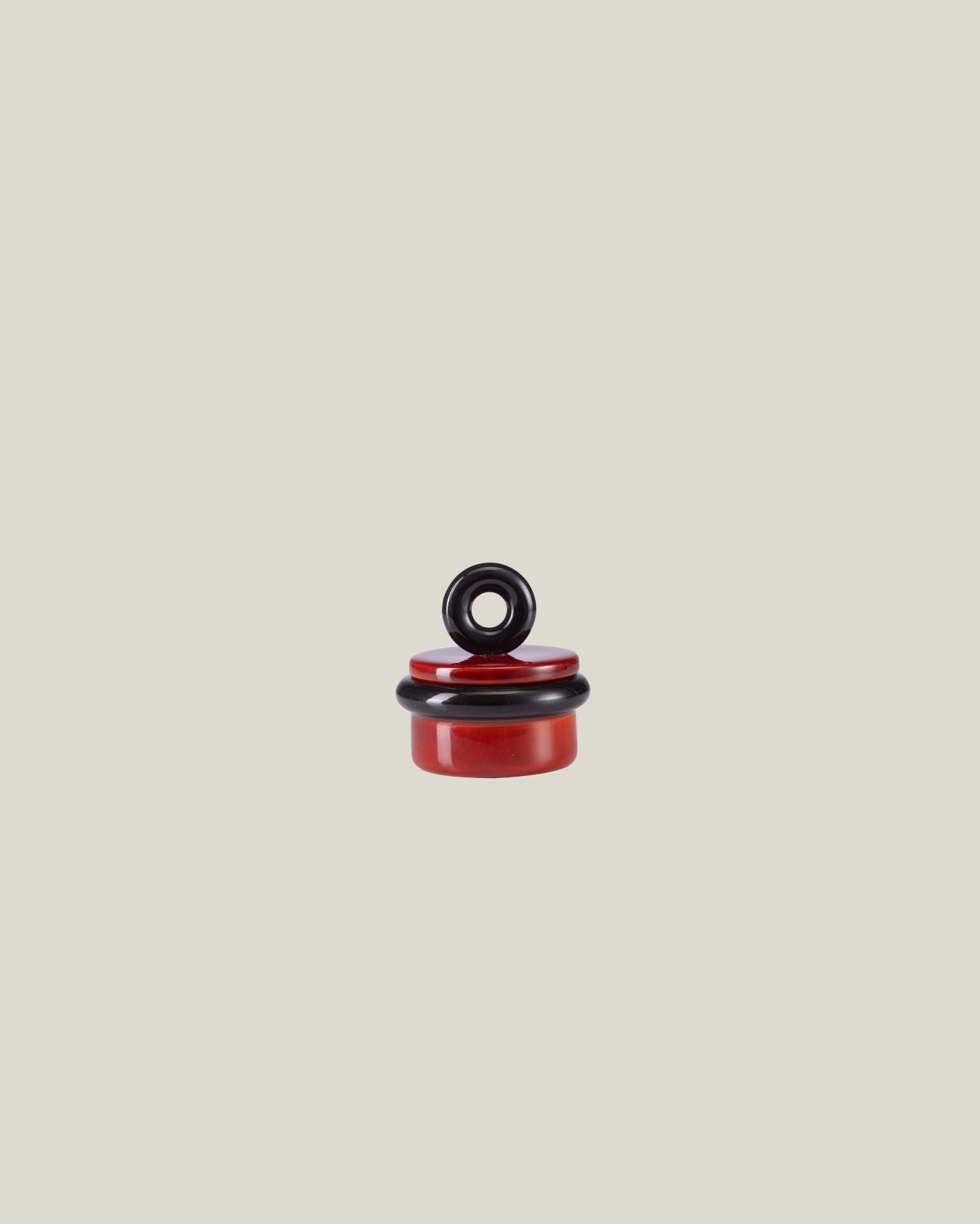 Red Pinch Pot