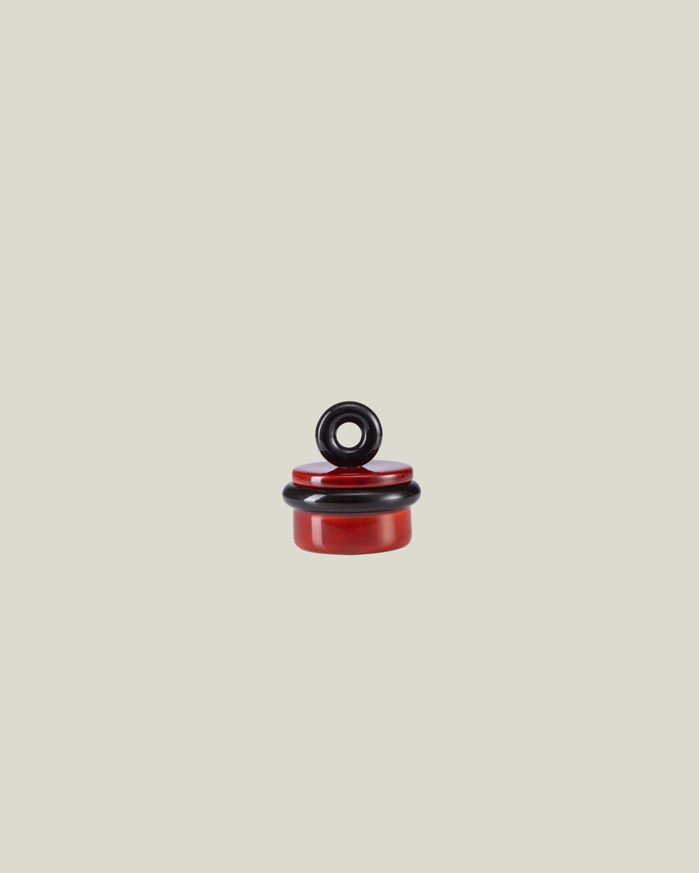 Red Pinch Pot