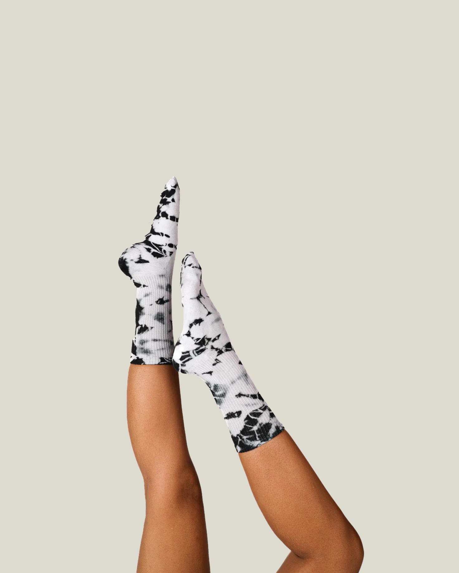 Tie Dye Crew Socks