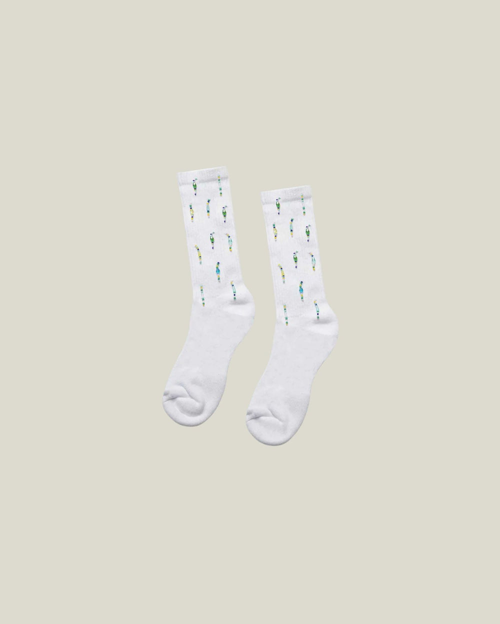 Beaded Crew Socks